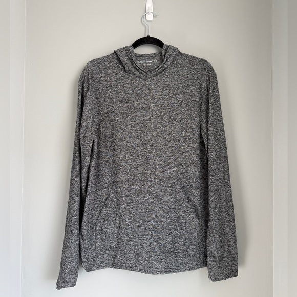 Outdoor Voices Other - Men’s Outdoor Voices Cloudknit Gray Pullover Hoodie Heathered Medium